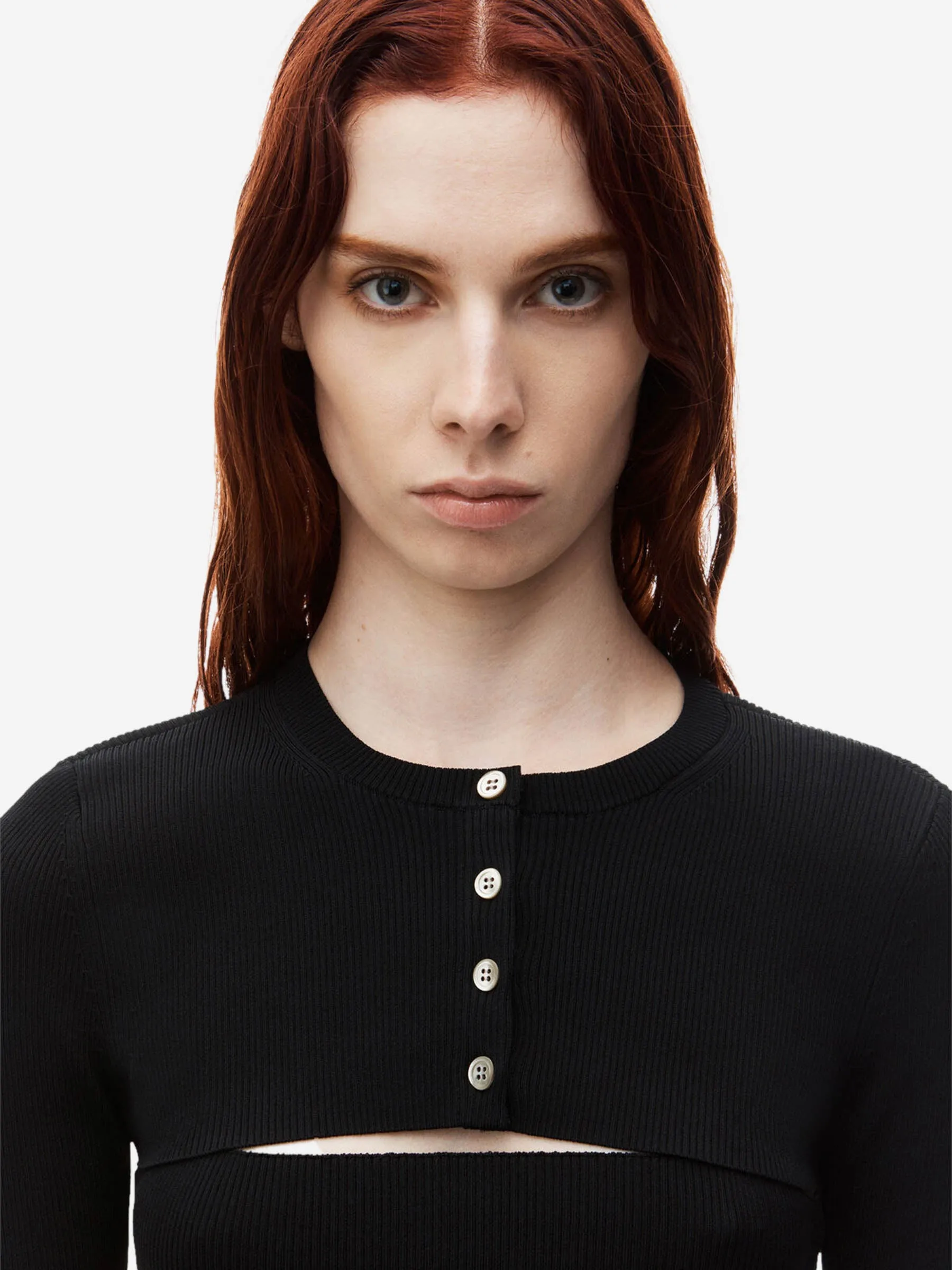 Alexander Wang Vestido Mini Cropped