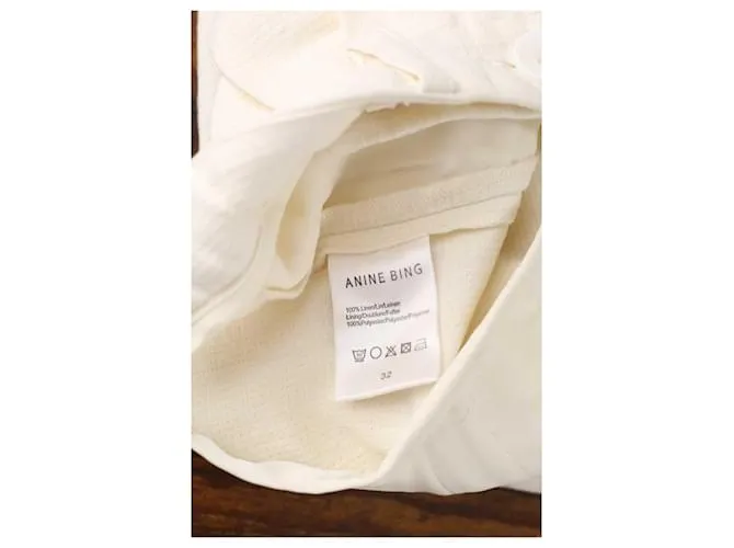 Anine Bing Mini short beige 