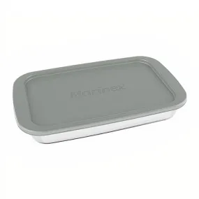 Asadera Rectangular Grande con Tapa 2.9 Litros Marinex