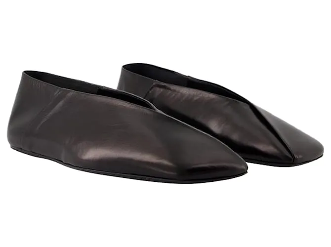 Bailarinas - Jil Sander - Cuero - Negro 