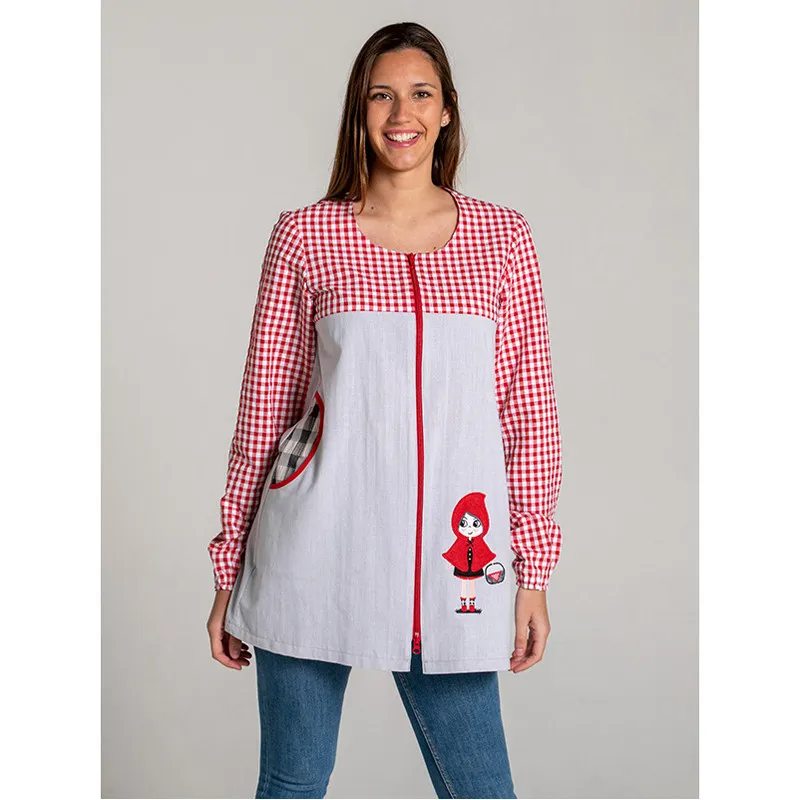 Bata de maestra caperucita roja - Dyneke