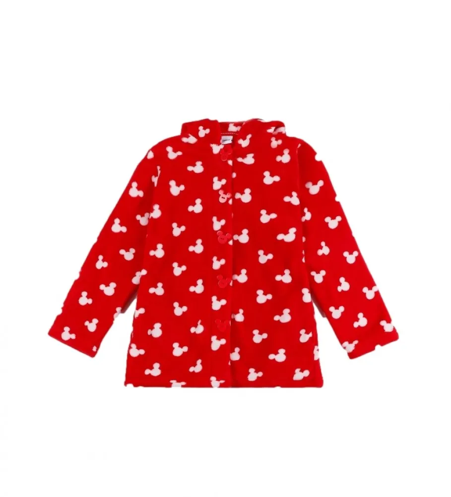 Bata Mickey Rojo, Blanco