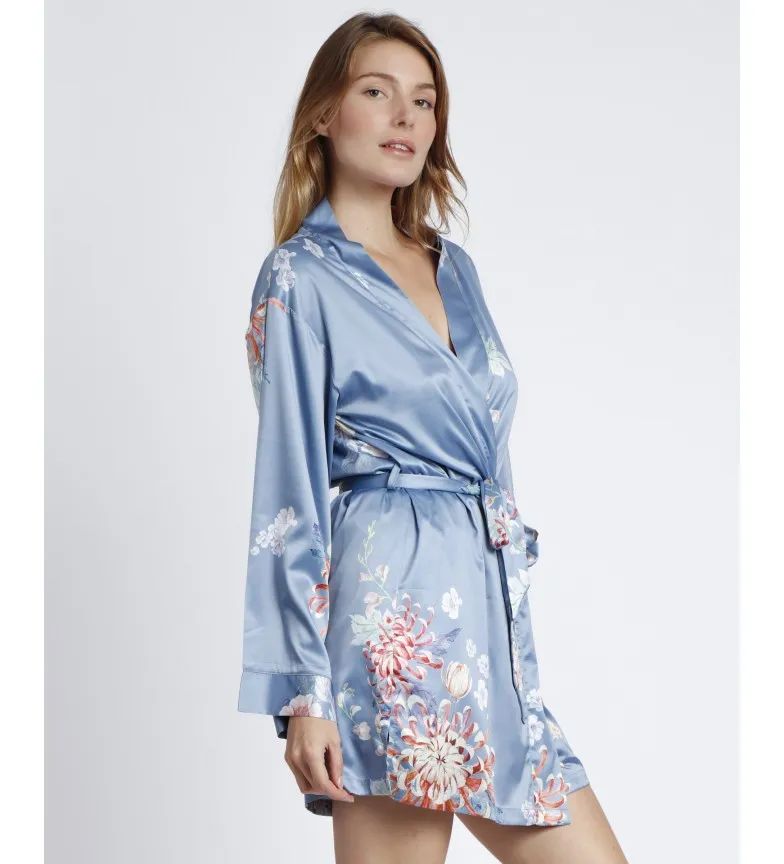 Bata Romantic Flowers azul