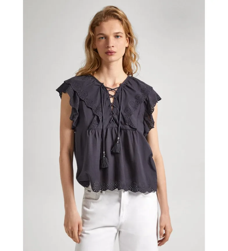 Blusa Dorotea gris