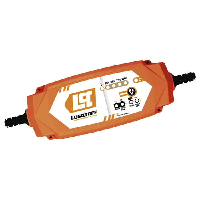 CARGADOR DE BATERIA LUSQTOFF LCT-2000 12V-2A/1A