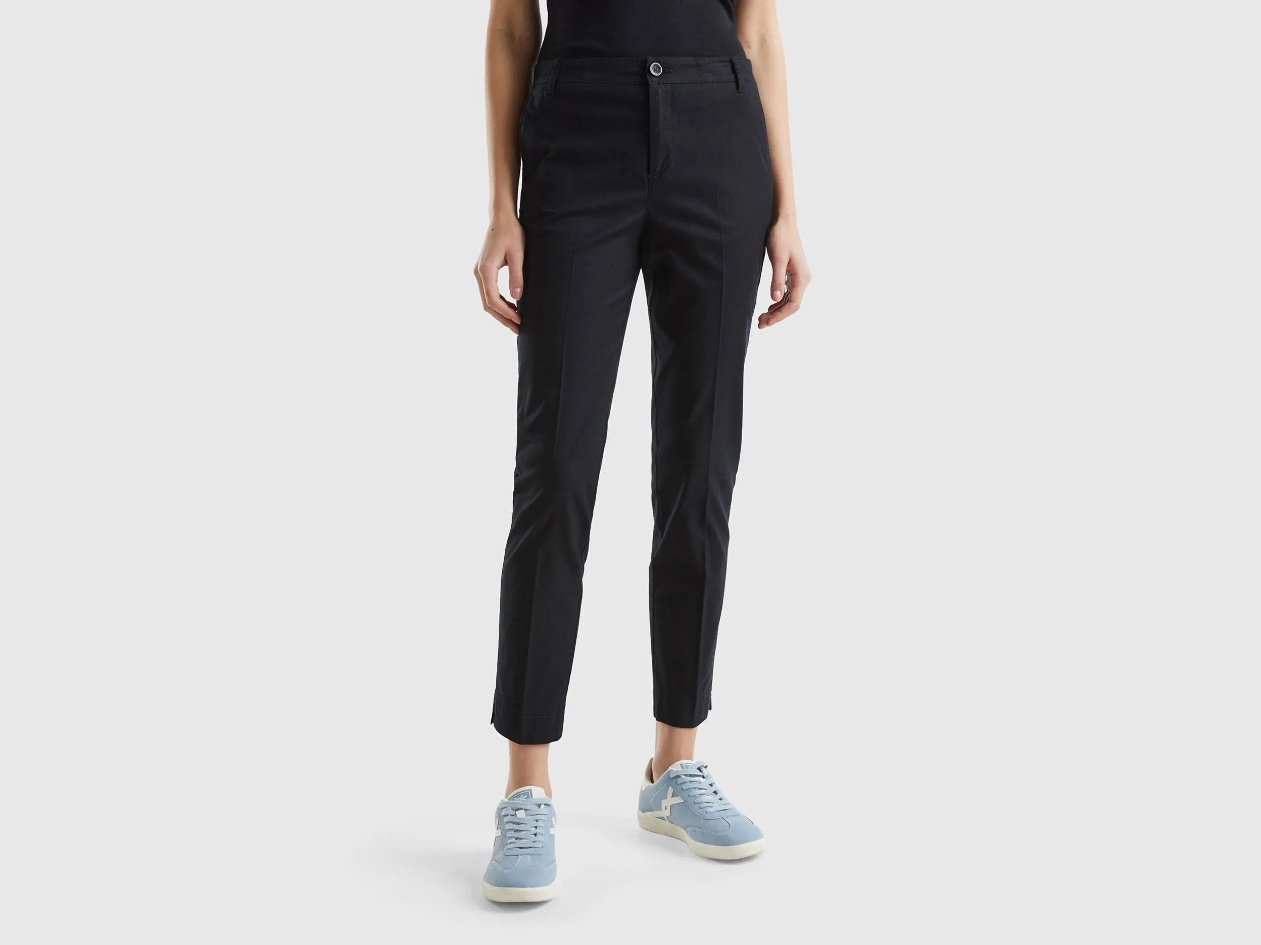 Chinos de algodón elástico