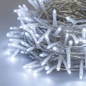 Guirnalda Navidad Decorativa 200 LED 10 M Blanco
