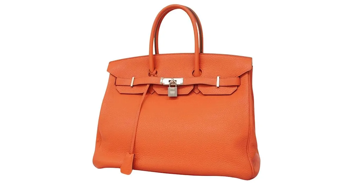 Hermès Birkin 35 Naranja 