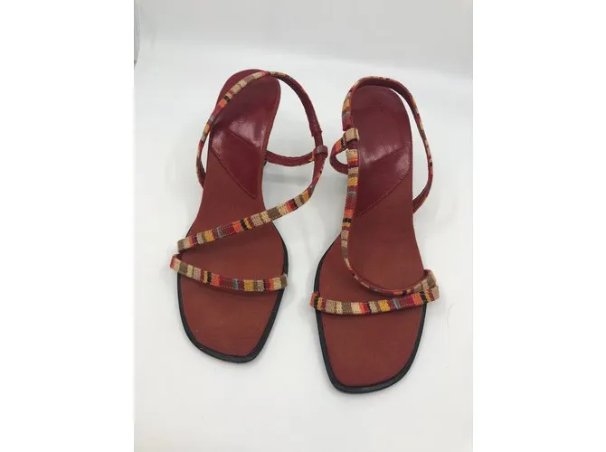 Kenzo Sandalias Roja 