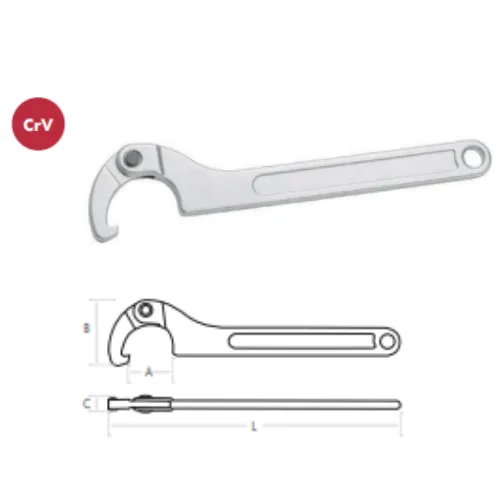 Llave Articulada de Pivote Fijo DOGHER 471-120-180