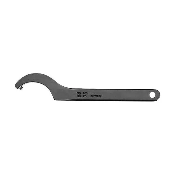 Llave de gancho con pivote