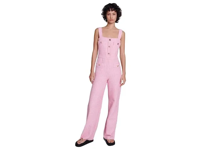 Maje Mono Rosa Naranja 