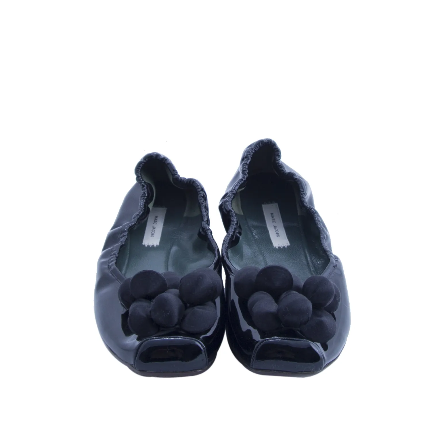 Marc Jacobs Bailarinas Negras Charol  38