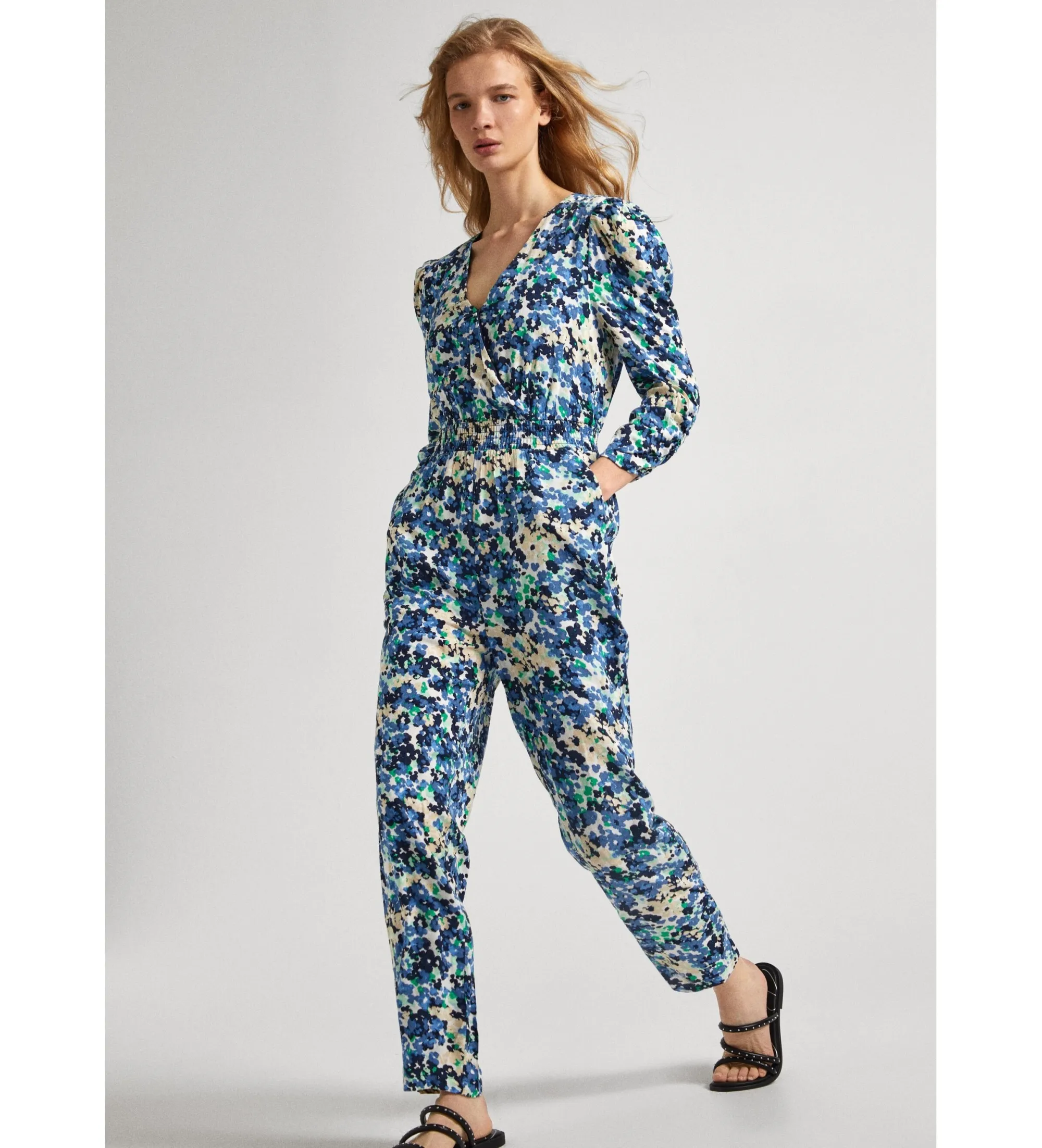 Mono Casandra Print azul