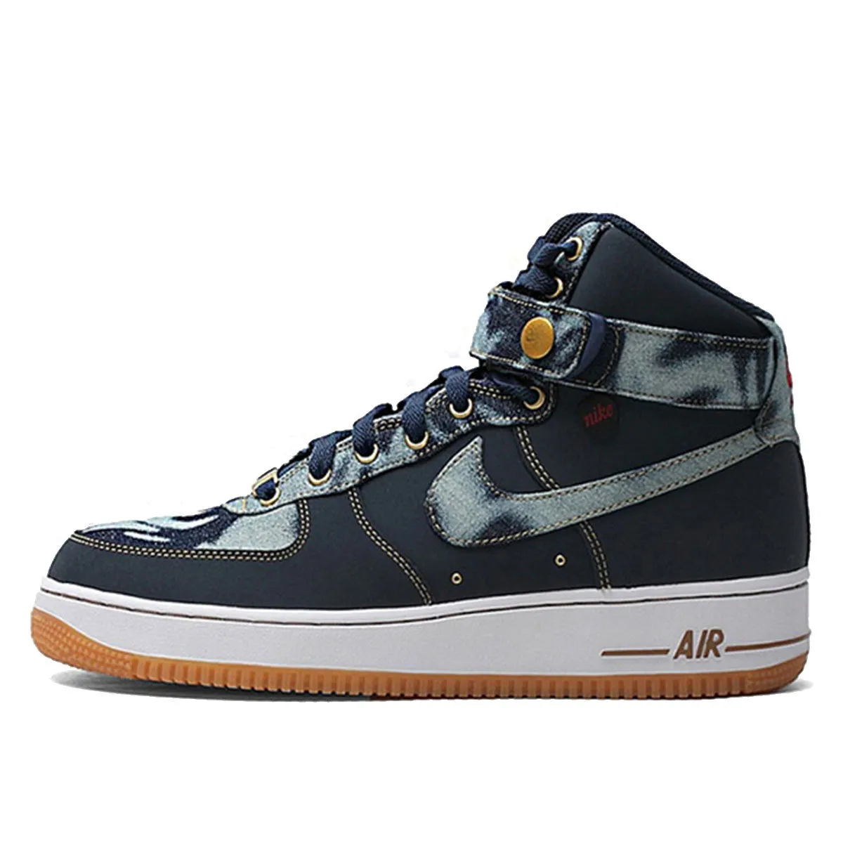 Nike Air Force 1 High 07 Denim Mid Navy