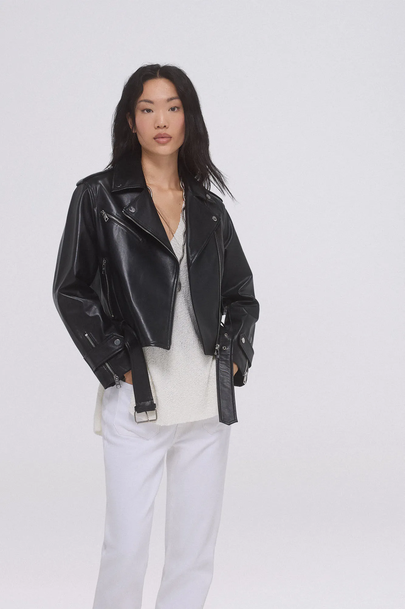 Pedro del Hierro Cazadora perfecto negra