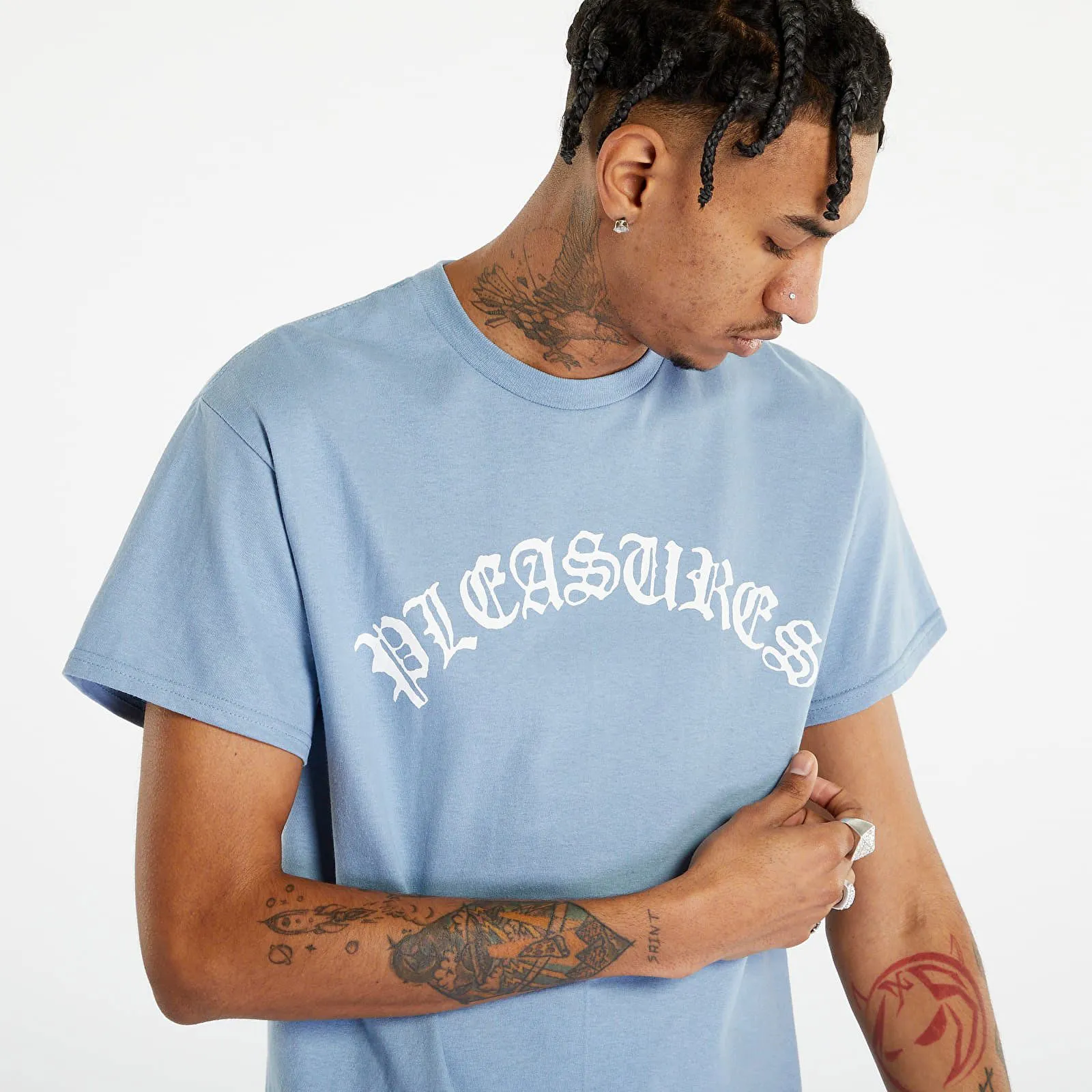 Pleasures Old E Logo T-Shirt