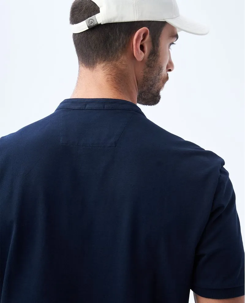 Polo cuello neru para hombre