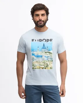 Polo Hombre Ronald Celeste Agua
