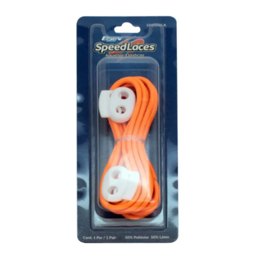 SPEED LACES AGUJETA NARANJA