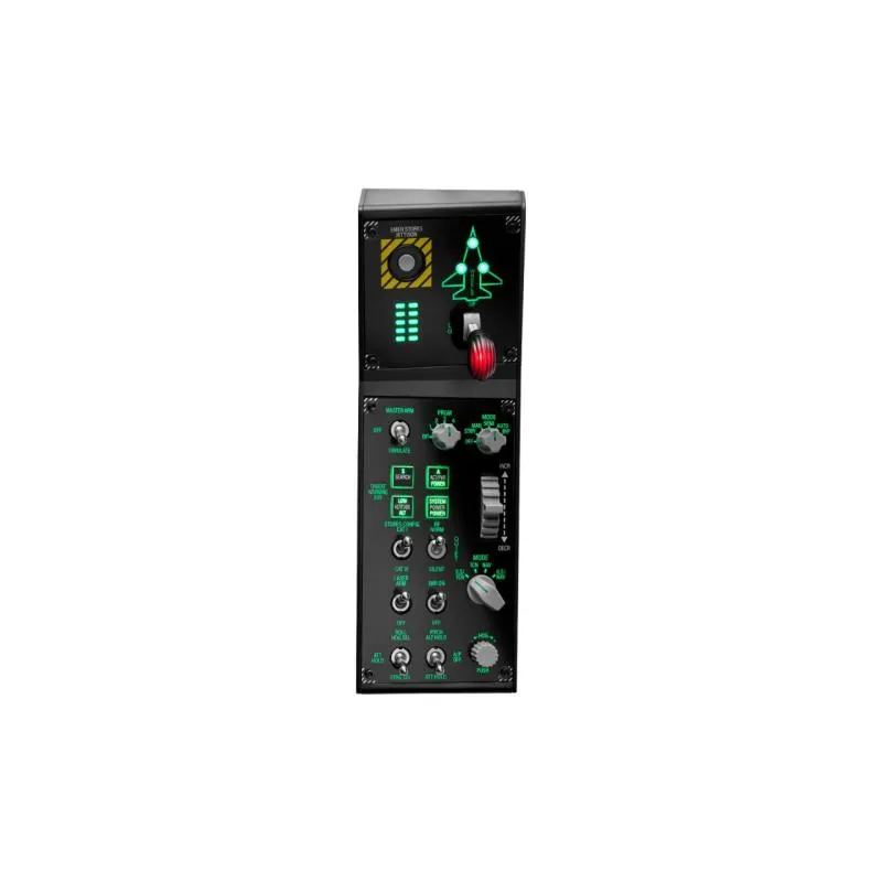 Thrustmaster VIPER Panel Negro USB Joystick/Palanca de control lateral + cuadrante de aceleración PC