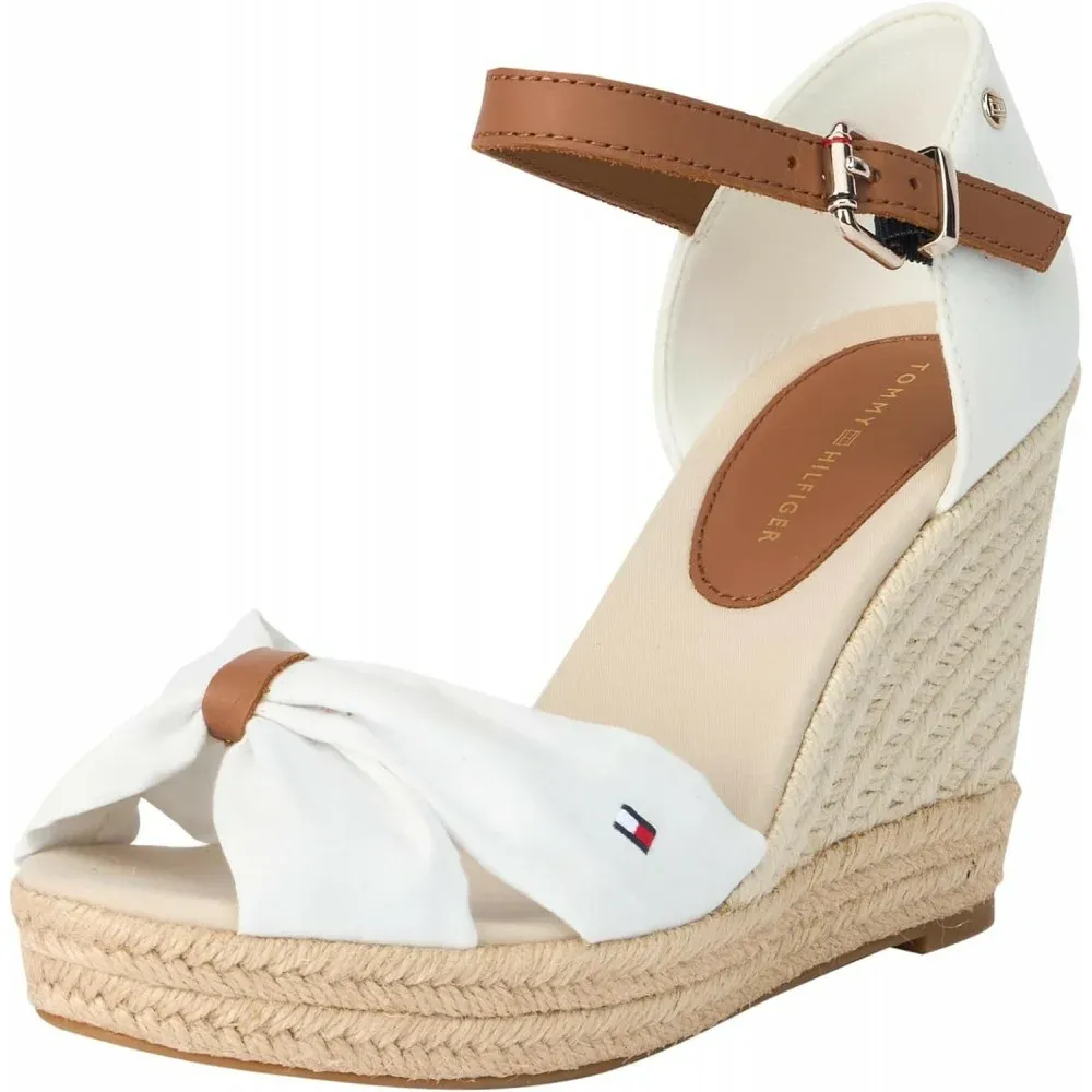 Tommy Hilfiger Basic Open Toe High Wedge FW0FW04784YBL
