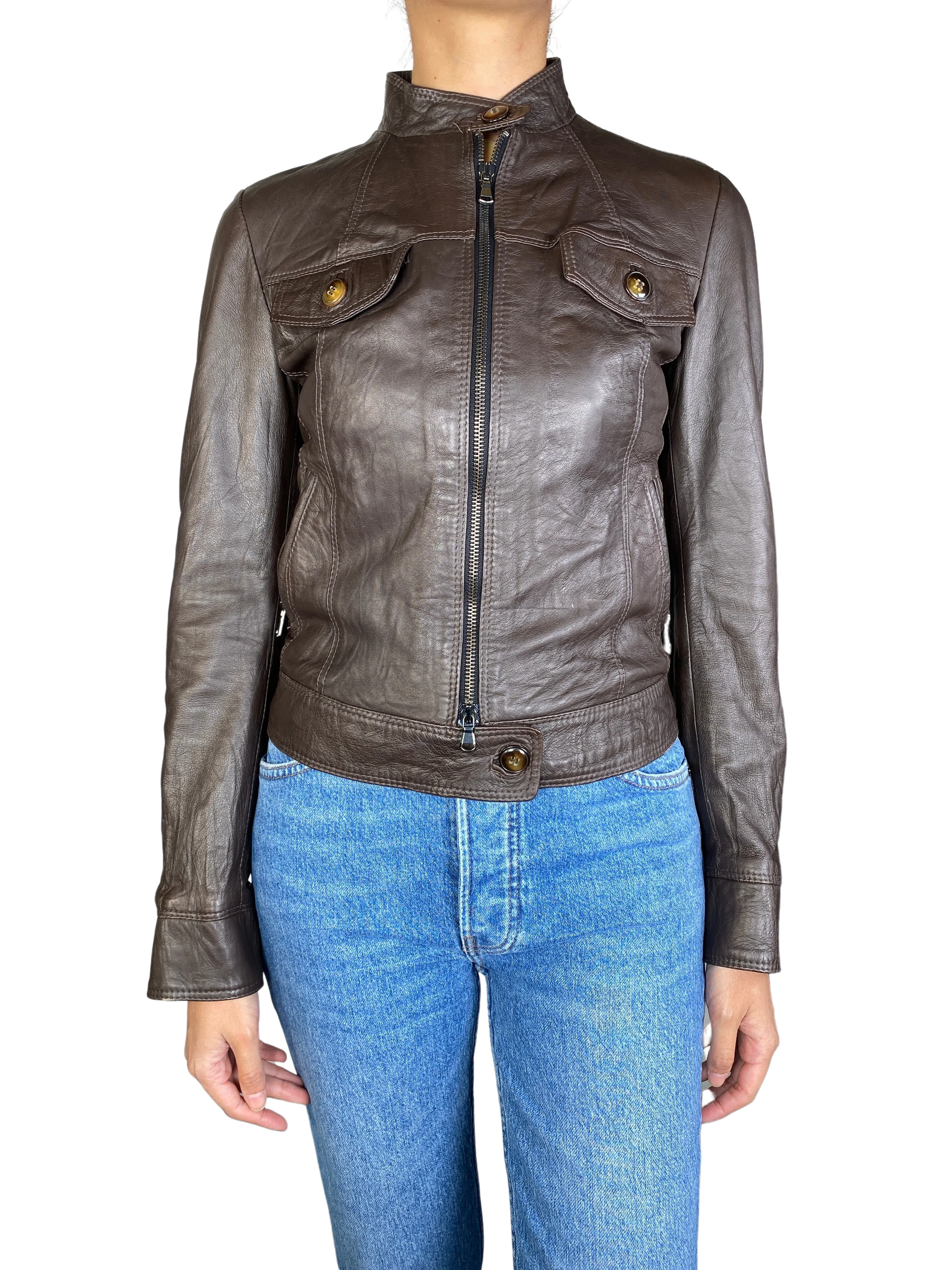 VERA PELLE Chaqueta Cuero