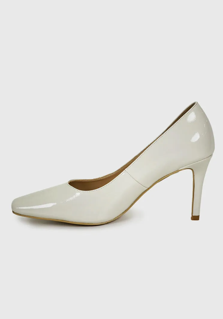Zapato Cuero Akemi Beige