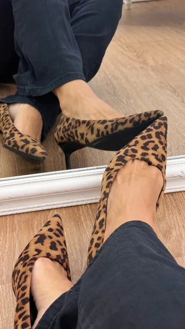Zapato Salón Animal Print